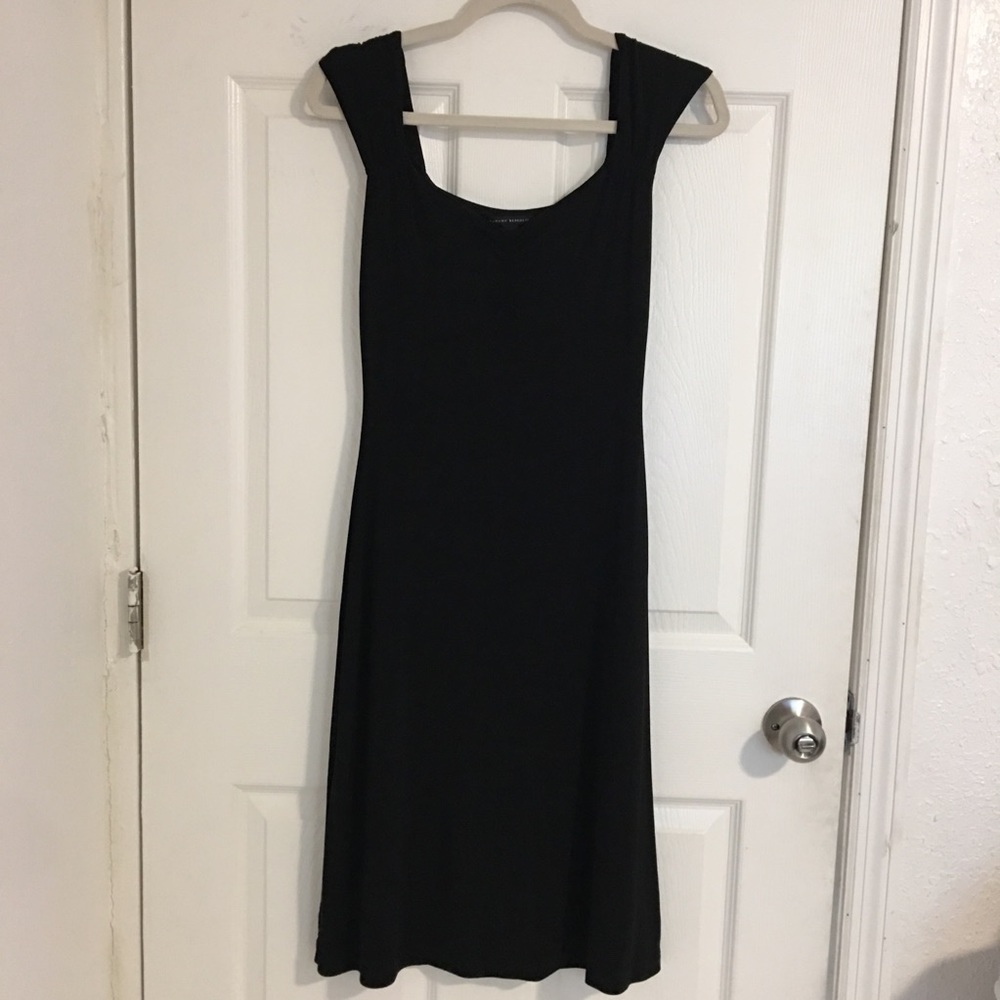 Babana Republic A-Line Midi Black Dress - XS